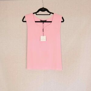 Ming Wang Tank Top Pink Petite XL New